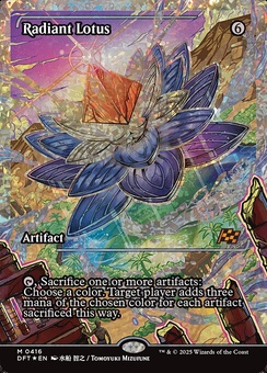 Radiant Lotus (showcase fracture foil)