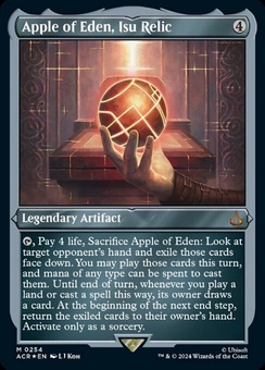 Apple of Eden, Isu Relic (etched)