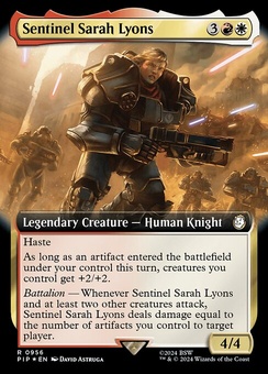 Sentinel Sarah Lyons (extended art foil)