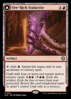 Ore-Rich Stalactite // Cosmium Catalyst (foil)