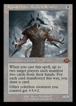 Kozilek, the Broken Reality (retro foil)