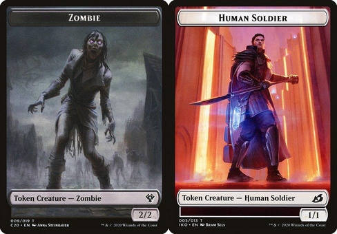 Zombie // Human Soldier #5 (token)
