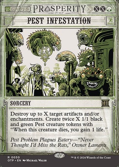 Pest Infestation (borderless showcase foil)
