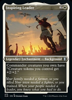 Inspiring Leader (etched foil)