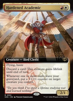 Hardened Academic (extended art)