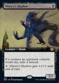 Misery's Shadow (extended art foil)