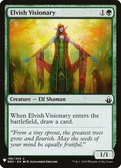 Elvish Visionary (mystery booster)