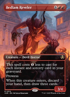 Bedlam Reveler (borderless foil)