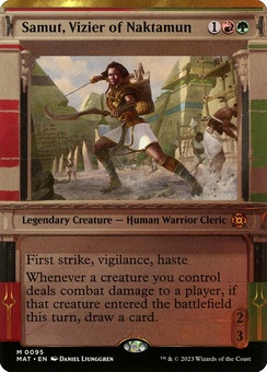 Samut, Vizier of Naktamun (borderless showcase)