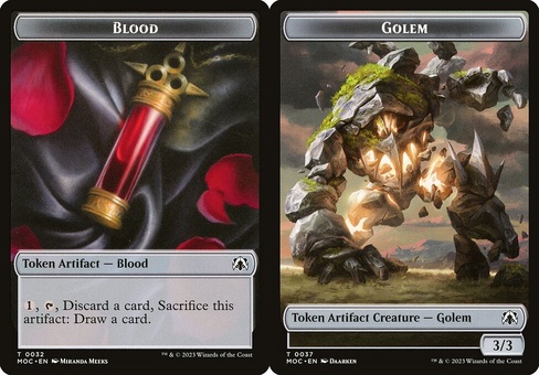 Blood // Golem (token)