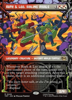Raph & Leo, Sibling Rivals (showcase)