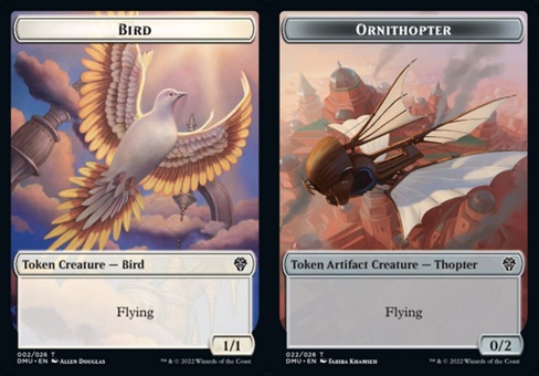 Bird // Ornithopter (token - foil)
