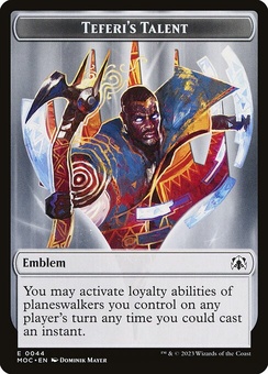 Teferi's Talent (token)