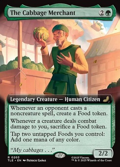 The Cabbage Merchant (extended art foil)