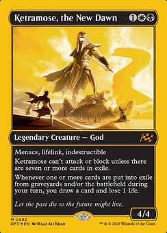 Ketramose, the New Dawn (boxtopper foil)