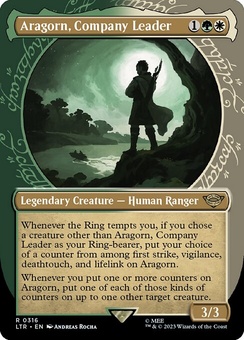 Aragorn, Company Leader (showcase foil)