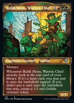 Rulik Mons, Warren Chief (showcase)