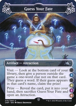 Guess Your Fate #2456 (foil)