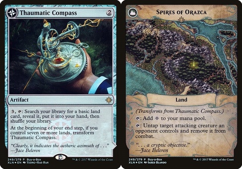 Thaumatic Compass // Spires of Orazca (buyabox foil)