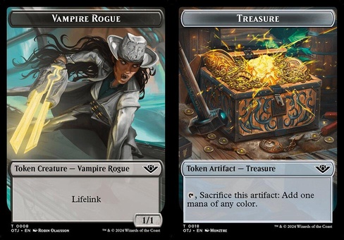 Vampire Rogue // Treasure (token foil)