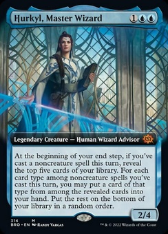 Hurkyl, Master Wizard (extended art foil)