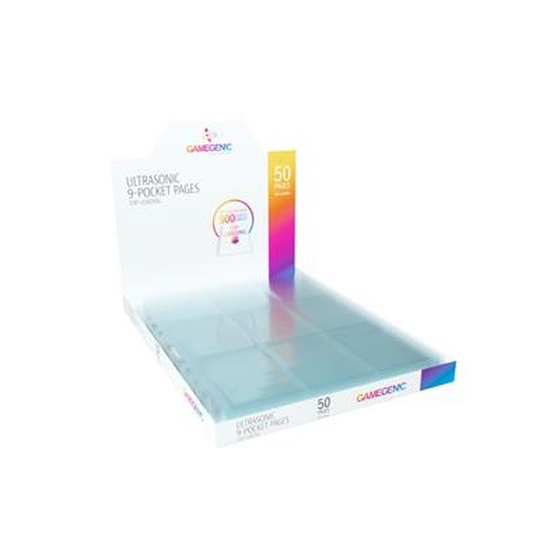 Gamegenic - 9-Pocket stránky do alba - Toploading - Transparent (50ks)