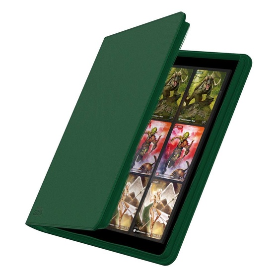 Ultimate Guard Zipfolio XenoSkin 24-Pocket Green