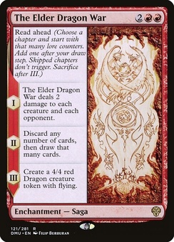 The Elder Dragon War (foil)