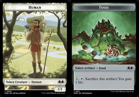 Human // Food #11 (token foil)