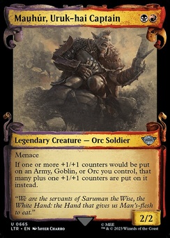 Mauhúr, Uruk-hai Captain (scroll)
