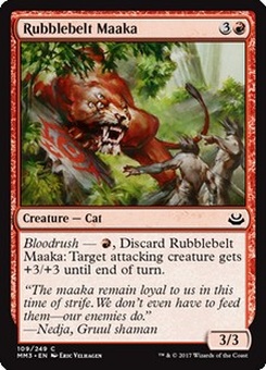 Rubblebelt Maaka (mystery booster)
