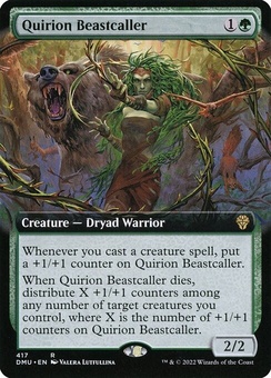 Quirion Beastcaller (extended art)