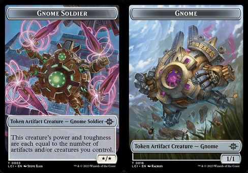 Gnome Soldier // Gnome (token foil)