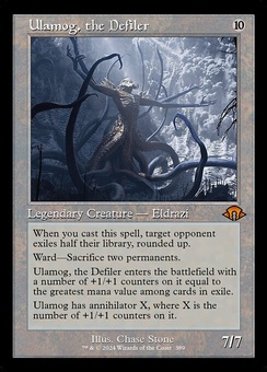 Ulamog, the Defiler (retro foil)