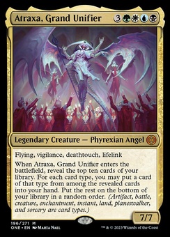 Atraxa, Grand Unifier (promo pack stamp foil)