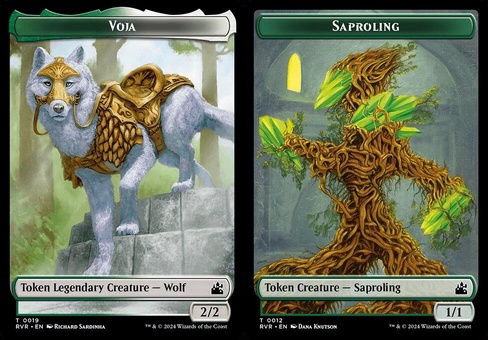 Voja // Saproling (token foil)