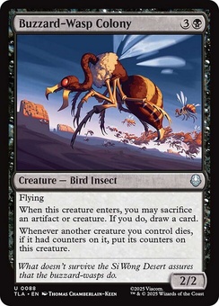 Buzzard-Wasp Colony (foil)