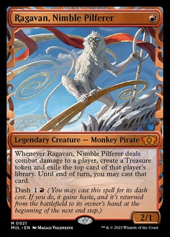 Ragavan, Nimble Pilferer (showcase foil)