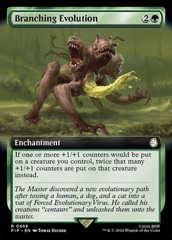 Branching Evolution (extended art foil)