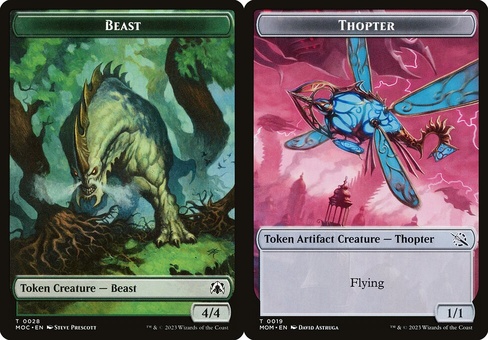 Beast // Thopter (token)