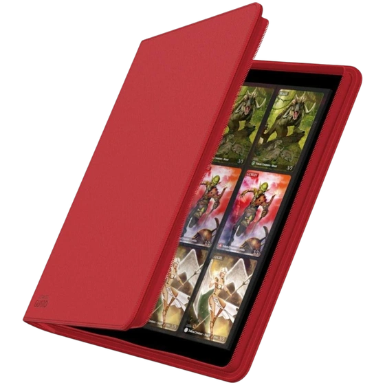 Ultimate Guard Zipfolio XenoSkin 24-Pocket Red