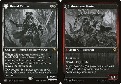 Brutal Cathar // Moonrage Brute