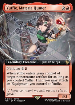 Yuffie, Materia Hunter (extended art)