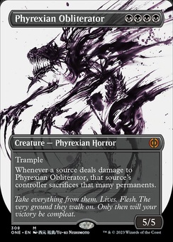 Phyrexian Obliterator (borderless)