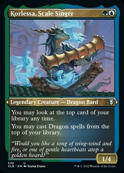 Korlessa, Scale Singer (etched foil)