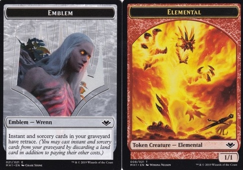 Elemental // Wrenn and Six Emblem (token)