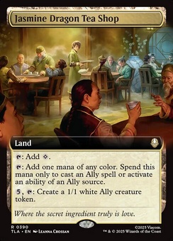 Jasmine Dragon Tea Shop (extended art foil)