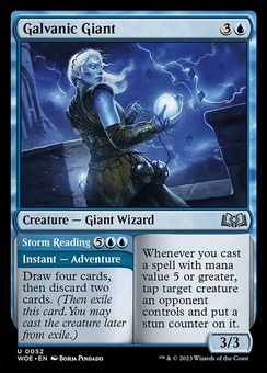 Galvanic Giant // Storm Reading (foil)