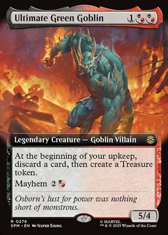 Ultimate Green Goblin (extended art)