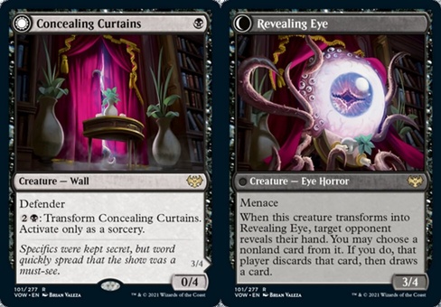 Concealing Curtains (foil)